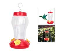 Di plastica Hummingbird Alimentatore w/Gancio Appeso per Patio Lanai