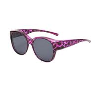 di polarizzati - plastica leggera sportiva da uomo | Grande sicurezza UV400 con lente senza riflessi, esterno p, Viola Tortoiseshell, Se référer au descriptif