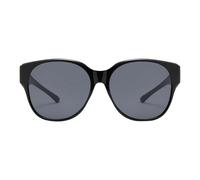 di polarizzati - plastica leggera sportiva da uomo | Grande sicurezza UV400 con lente senza riflessi, esterno p, Nero brillante, Se référer au descriptif
