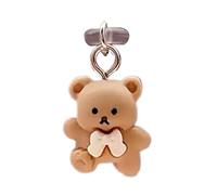di polvere - Adorabile cartone animato Borsa d'orso Protezione porta TPU custodia anti-rigorosa copertura TPU | Franching manuale con fascino a crescere