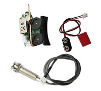Di Preamplificazione Integrato Con Pickup Piezoelettrico 4X Sotto La Sella Per Chitarra Acustica