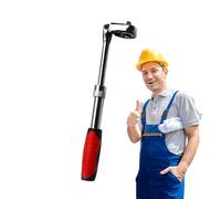 di presa regolabile - Tull -out Chiavi a cricchetto, chiavi a cricchetto con testa flessibile | Due percorsi 1/2, 3/8, 1/4 a con manicotto esteso per manutenzione meccanica
