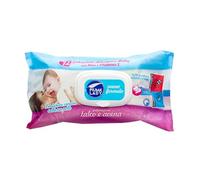 Di.Pri.ma Piuma Lady Salviette Detergenti Salviettine Profumazione Talco e Avena Confezione da 72Pz