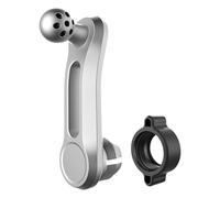 di prolunga per supporto per telefono auto - braccio montaggio a 8,8 Cm, 17 Mm, adattatore per griglia di ventilazione, estensione flessibile con angolo di visione regolabile