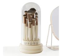 di pulizia per pennelli da trucco - di pulizia con tappetino | tamponi per spugne | per le donne trucco cosmetico spugne di bellezza houppette in polvere Stoccaggio