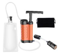 Di Purificazione 'acqua Di Emergenza: Filtro Compatto Per Pompa Manuale, Portata Elevata, Struttura Durevole | Per La Preparazione Alle Catastrofi, I Viaggi, La Natura Selvaggia