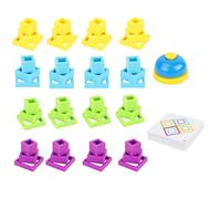 Di Puzzle - Giocattoli Sensoriali Puzzle con Colorati per Interazione Genitori - Formazione Creativa E Logica per Giorno Del Bambino Azione Grazia Pasqua