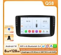 Di Qualcomm 8Core 8 + 128G Android 14 Autoradio per Fiat Linea Punto EVO 2012 - 2015 AI Carplay lettore multimediale GPS 360 Camera