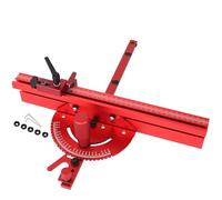 Di Recinzione Per Miter - Scappato Di Professionale Con Estensione Telescopica, Di Marcatura E Guida Angolare | Accessorio Per Taglio In Legno Per Progetti Di Carpenteria, Attr