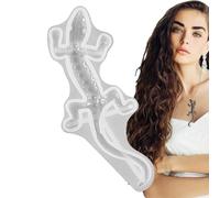 di Resina Animale | di punzone in Silicone Flessibile | Figura Rettile Anfibio realistica per Decorazioni viventi, Come Statua del Tavolo della Decorazione, Scultura d'Arte, Gio