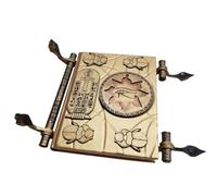 di Resina Artigianale - Repliche di proposito Mummia Il Libro Morto, Antico Libro di Arredamento Ispirato all'Egitto | Vintage Tome Display, Movie Prop Souvenir, Fantasy Novelty Artefact p