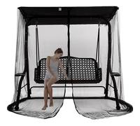 di rete impermeabile per esterni, per sedia o baldacchino, tessuto a rete durevole per gazebo, gazebo, ideale per attività all'aperto e senza coleotteri