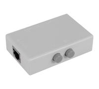 di Rete RJ45 RJ-45 un 2 Porte Switcher Box di Rete Ethernet Adattatore per di Condivisione Manuale un Due Porte un 2 Vie