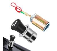 di ricambio per accendisigari per auto, adattatore universale da 12 V | Connettore di ricarica compatto per auto, ricambio per accendisigari auto, connettore elettrico sicuro per veicoli di