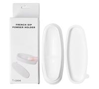 di riciclaggio della polvere Dip, contenitore della polvere per unghie, contenitore per tuff, contenitore per unghie monostrato, contenitore per unghie portatile, efficiente per la bellezza