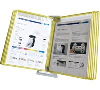 di riferimento desktop piccolo, 10 pannelli, contiene 20 fogli di carta A4, guida operativa for appendere alla parete dell'officina di fabbrica.(F)