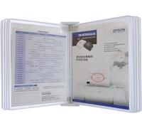 di riferimento desktop piccolo, 10 pannelli, contiene 20 fogli di carta A4, guida operativa for appendere alla parete dell'officina di fabbrica.(B)