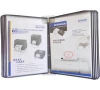 di riferimento desktop piccolo, 10 pannelli, contiene 20 fogli di carta A4, guida operativa for appendere alla parete dell'officina di fabbrica.(D)