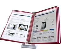 di riferimento desktop piccolo, 10 pannelli, contiene 20 fogli di carta A4, guida operativa for appendere alla parete dell'officina di fabbrica.(B)