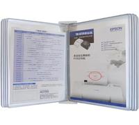 di riferimento desktop piccolo, 10 pannelli, contiene 20 fogli di carta A4, guida operativa for appendere alla parete dell'officina di fabbrica.(C)