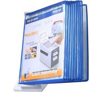 di riferimento desktop piccolo, 10 pannelli, contiene 20 fogli di carta A4, guida operativa for appendere alla parete dell'officina di fabbrica.(A)