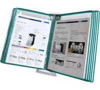 di riferimento desktop piccolo, 10 pannelli, contiene 20 fogli di carta A4, guida operativa for appendere alla parete dell'officina di fabbrica.(G)