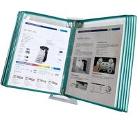 di riferimento desktop piccolo, 10 pannelli, contiene 20 fogli di carta A4, guida operativa for appendere alla parete dell'officina di fabbrica.(D)