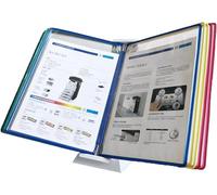 di riferimento desktop piccolo, 10 pannelli, contiene 20 fogli di carta A4, guida operativa for appendere alla parete dell'officina di fabbrica.(B)