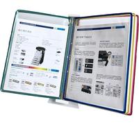 di riferimento desktop piccolo, 10 pannelli, contiene 20 fogli di carta A4, guida operativa for appendere alla parete dell'officina di fabbrica.(A)