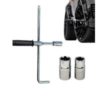 Di Rimozione Della Ruota - A Ruote Estensibile | A Cricchetto Per Auto | Strumenti Di Montaggio Per Dadi Ruota | Kit Di Strumenti Di Riparazione Auto Co