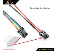 Presa Di Resistenza di Riscaldamento per Renault Laguna 2 E Velsatis=7701206541