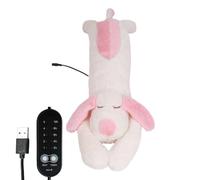 di riscaldamento degli animali ripieni - Peluche cucciolo riscaldabile USB con temperatura regolabile e chiusura automatica per spalla, schiena, collo e alla pancia, regalo per ragazzi