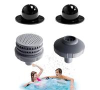 di ritorno per piscina, 32 mm, ricambio compatto direzionale | Ugelli interrati per piscina per pompa a terra acqua nuoto ponte vuoto patio esterno giardino