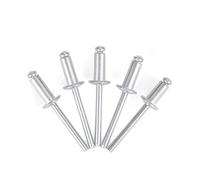 di rivetti ciechi 5/50ps M2 .4 M3 .2 M4 M5 M6 Rivetto autobloccante cieco a calotta tonda con nucleo cavo aperto in alluminio(50Pcs M3,25mm)