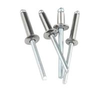di rivetti ciechi Rivetti ciechi impermeabili chiusi a testa tonda con rivetto a strappo M3.2 M4 M5 Mandrino antiossidante for scarico(12mm,M3.2(20pcs))