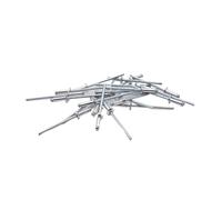 di rivetti ciechi Rivetto autobloccante cieco a calotta tonda in alluminio M2 M3M4 M5 M6 con nucleo cavo aperto a 5/50 pz(1Pcs M6.4,6mm)