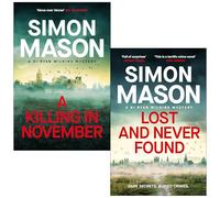 DI Ryan Wilkins Mysteries Series 2 Books Collection Set By Simon Mason (A Killing in November & Lost and Never Found)