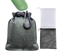 di sapone - Borsa da viaggio da 6,69 pollici | Borsa da viaggio in nylon - Portasapone impermeabile e traspirante con gancio per palestra, vacanze in campeggio e cura della pelle