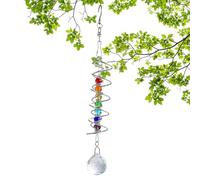 Di Sguardo Del A : Stabilizzatore Decorativo Di Filanderia Per Giardino | Ornamento Pendente Colorato Con Gancio Per L'esposizione All'aperto, Arte Del Giardino Vibrante