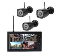 Di Sicurezza Domestica Con Monitor LCD Da 7", 1/2/3/4 Telecamere, Registrazione Wireless 2.4G Su Scheda SD, Allarme PIR, Sorveglianza CCTV Digitale DVR A 4 Canali(602D13)