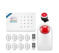Di Sicurezza Domestica Intelligente Antifurto GSM Unità Centrale Pannello Di Allarme APP Controllo Movimento per Ville e Magazzini