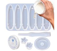 Di Silicone Natalizi | Strumento Per Colata Fai Da Te Antiaderente E Facile Da Staccare,Stampo Per La Realizzazione Di Sottopentola,Per Cemento Sapone Resina Sottopentola Sottoteiera Portatazza Porta