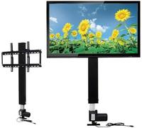 di sollevamento elettrico motorizzato Tv Ascensore Base di sollevamento per telecomando 26"-57" Supporto elettrico Hub con supporto per TV Supporto da soffitto Tv Asta telescopica