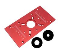 di sollevamento fine in alluminio con base, M8 rosso veneer | Costruzione in alluminio rinforzato con un intervallo di regolazione di 500 mm, meccanismo di regolazione rapida per una