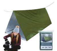 di sopravvivenza, da campeggio all'aperto per 2 persone, borsa leggera impermeabile antivento, coperta isotermica versatile da trekking campeggio alpinismo per uomini e donne