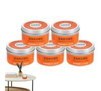 di sopravvivenza - Set di 5 luci di durevoli non profumate, fiamma di emergenza multiuso, illuminazione da campeggio per riparo per portatile, catastrofe Storm Blackout Safety