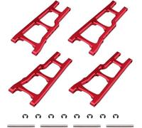 di sospensione in alluminio posteriore anteriore per 1 4x4 4wd RC UPGRATICI Compatibili con 4x4 Sostituisce 3655 Duty Heavy Duty Out Road Vehicle(Red)