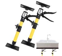 di sostegno per sollevatori di armadi, in acciaio e nylon da 11,8 a 23,2 pollici, 2 pezzi, di supporto, regolabile, strumento multifunzione per la lavorazione del legno, colore