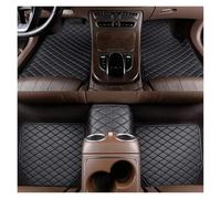 Di Tappetini Per Auto Tappetini Per Auto In Pelle PU Impermeabili Universali Per Proteggere I Piedi Degli Interni Delle Automobili Anteriori Tappetini Auto In(Black)
