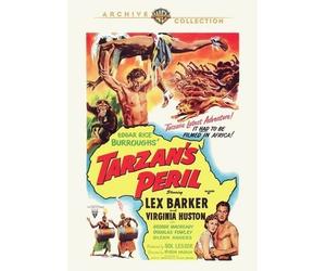 Di Tarzan Peril DVD 1951 Douglas Fowley, Glenn Anders, Lex Barker Virginia